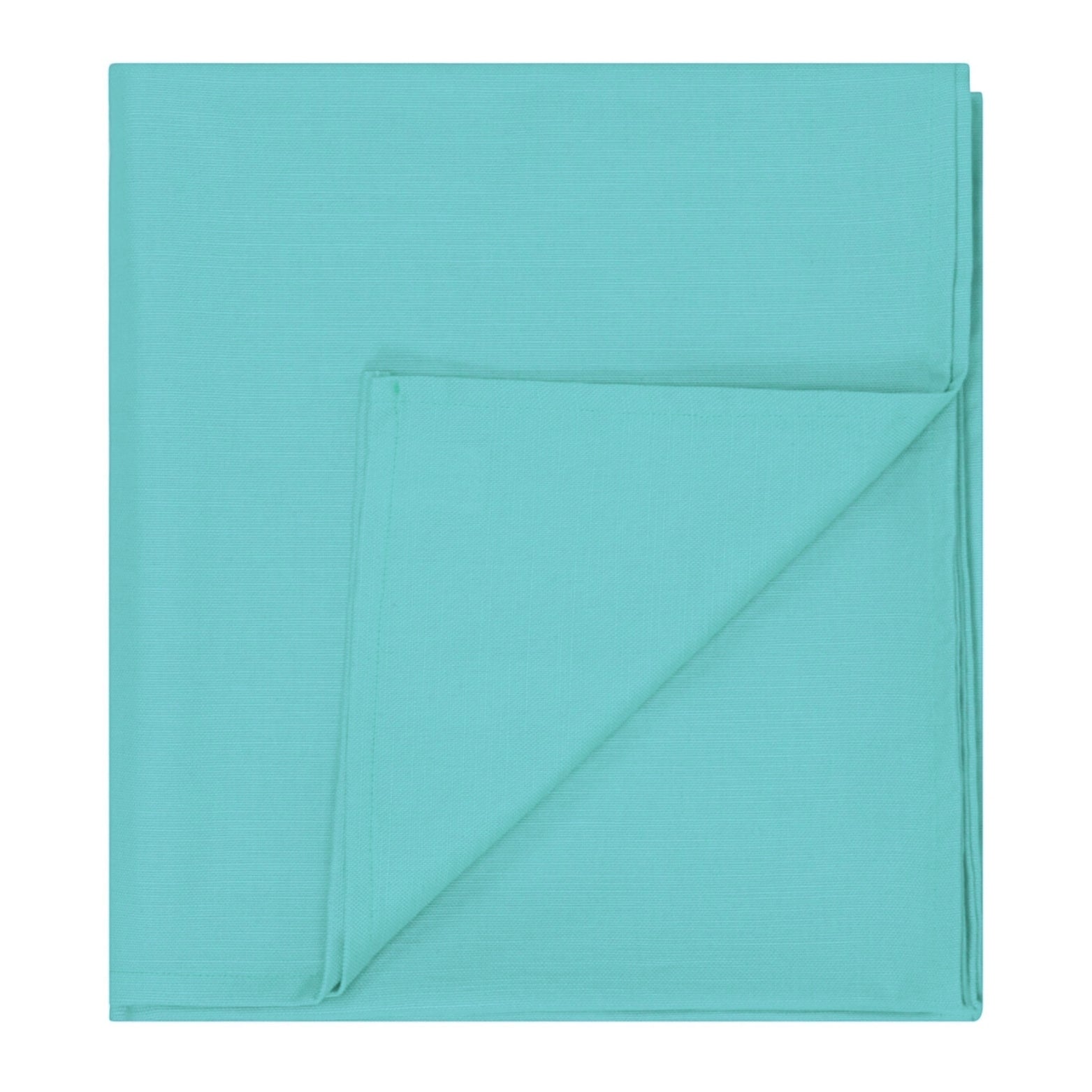 Turquoise Cotton Bed Runner