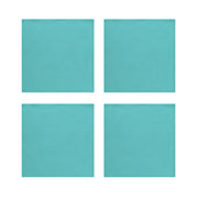 Turquoise Cotton Napkins, Set of 4