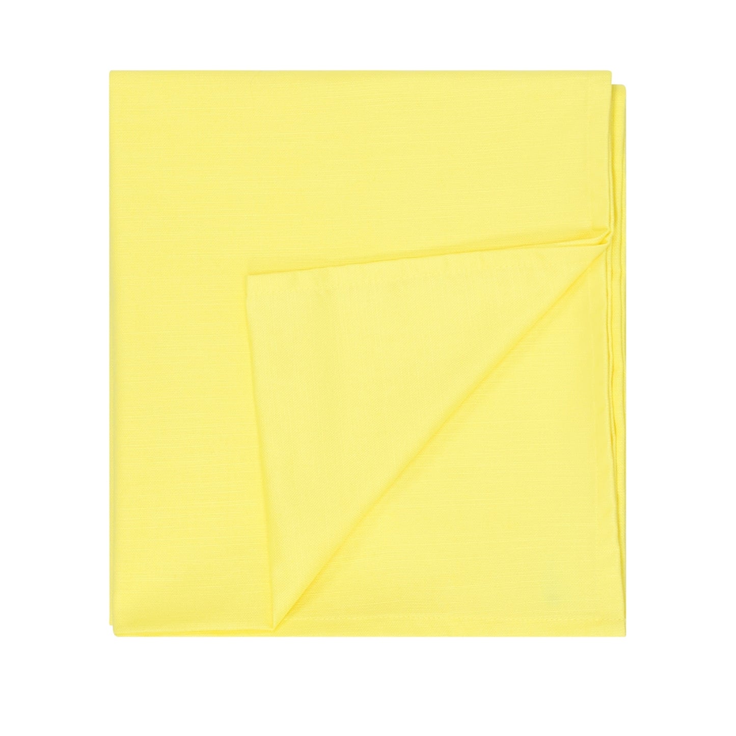 Neon Yellow Cotton Bed Runner