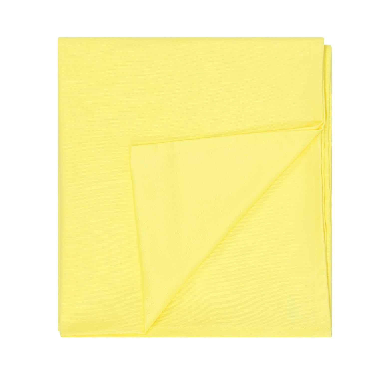 Neon Yellow Cotton Bed Runner