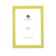 Yellow Lacquer Picture Frame