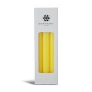 Yellow Dinner Candle Trio