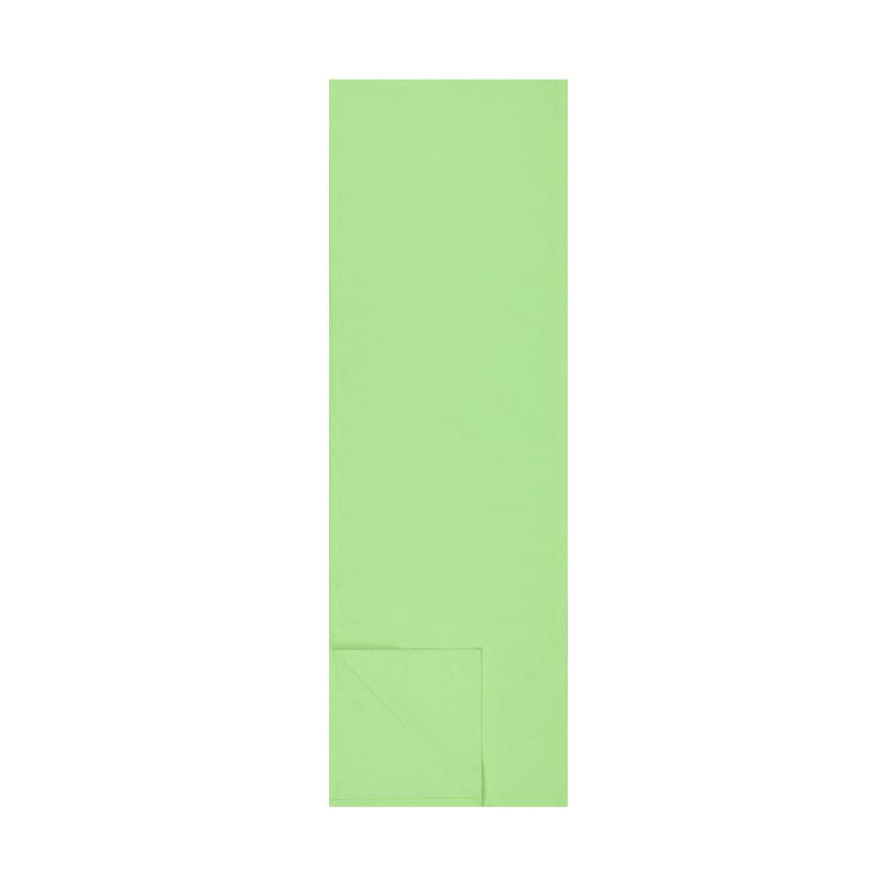 dopamine-decor-lime-green-cotton-table-runner-on-white background