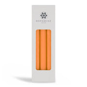 dopamine-decor-mango-orange-dinner-candles-in-white-box-on-white-background