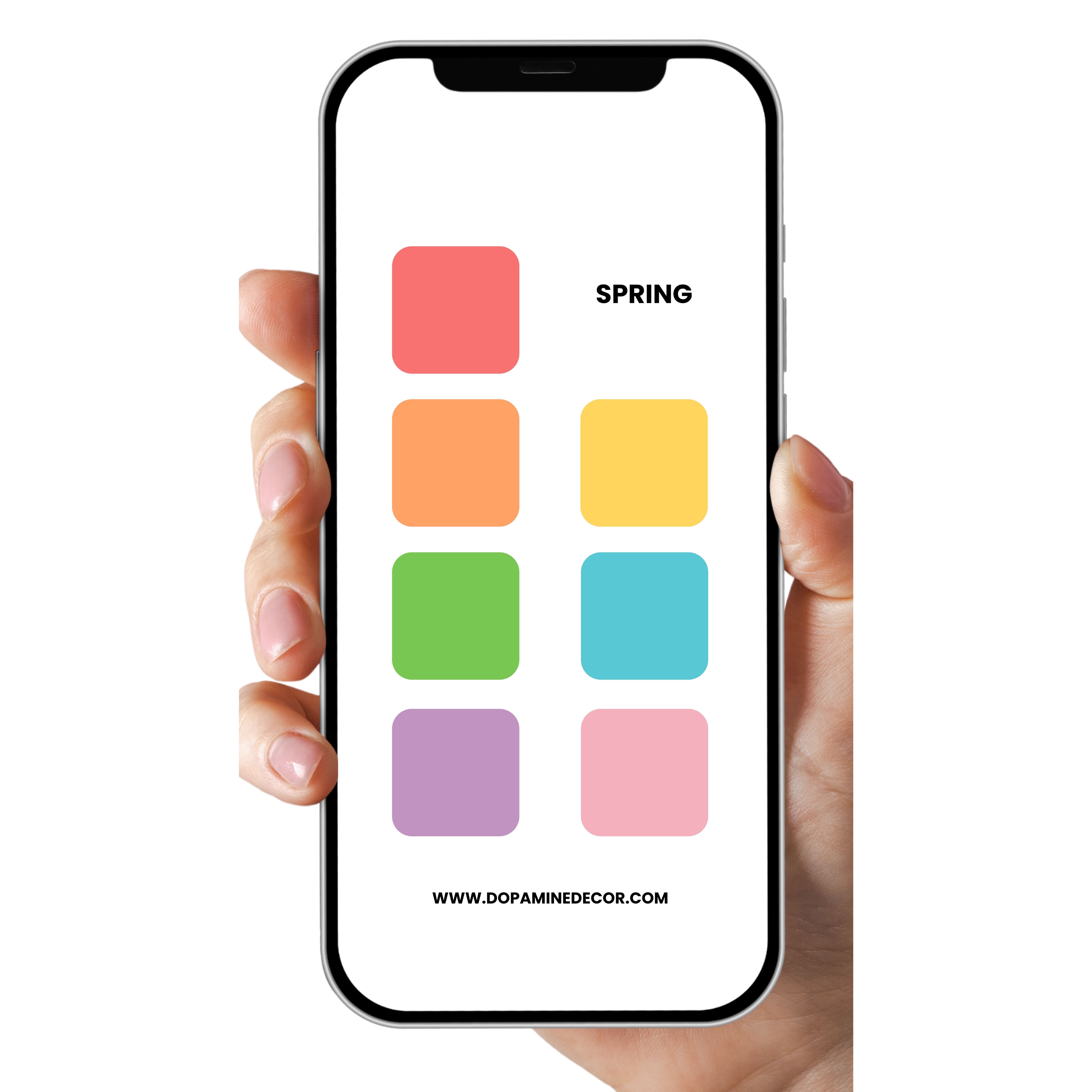 phone-displaying-spring-seasonal-colour-palette-swatches